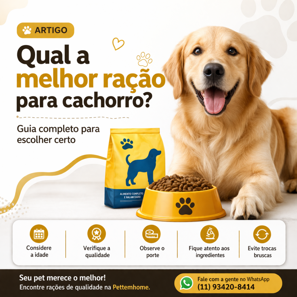 melhor ração para cachorro